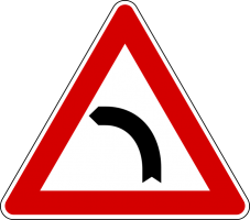 Bend, to left